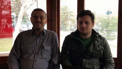 Baba ve oğul Afrin’e gitmek istiyor