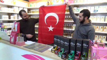 Elazığ'dan Zeytin Dalı Harekatına bayraklı destek