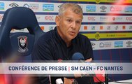 Conférence de presse avant Caen / Nantes