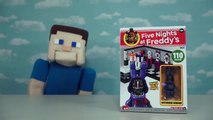 Five Nights at Freddy's Paper Pals Party Mcfarlane Toys Fnaf Withered Bonnie Lego Unboxing Playset