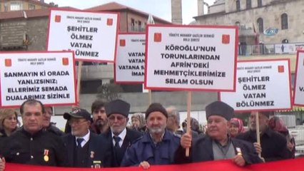 Gaziler, Afrin'e Gitmek İçin Dilekçe Verdi