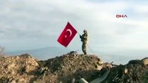 Darmık dağına Türk bayrağı dikildi