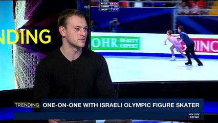 TRENDING | One-on-one with Israeli olympic figure skater | Friday, February 2nd 2018