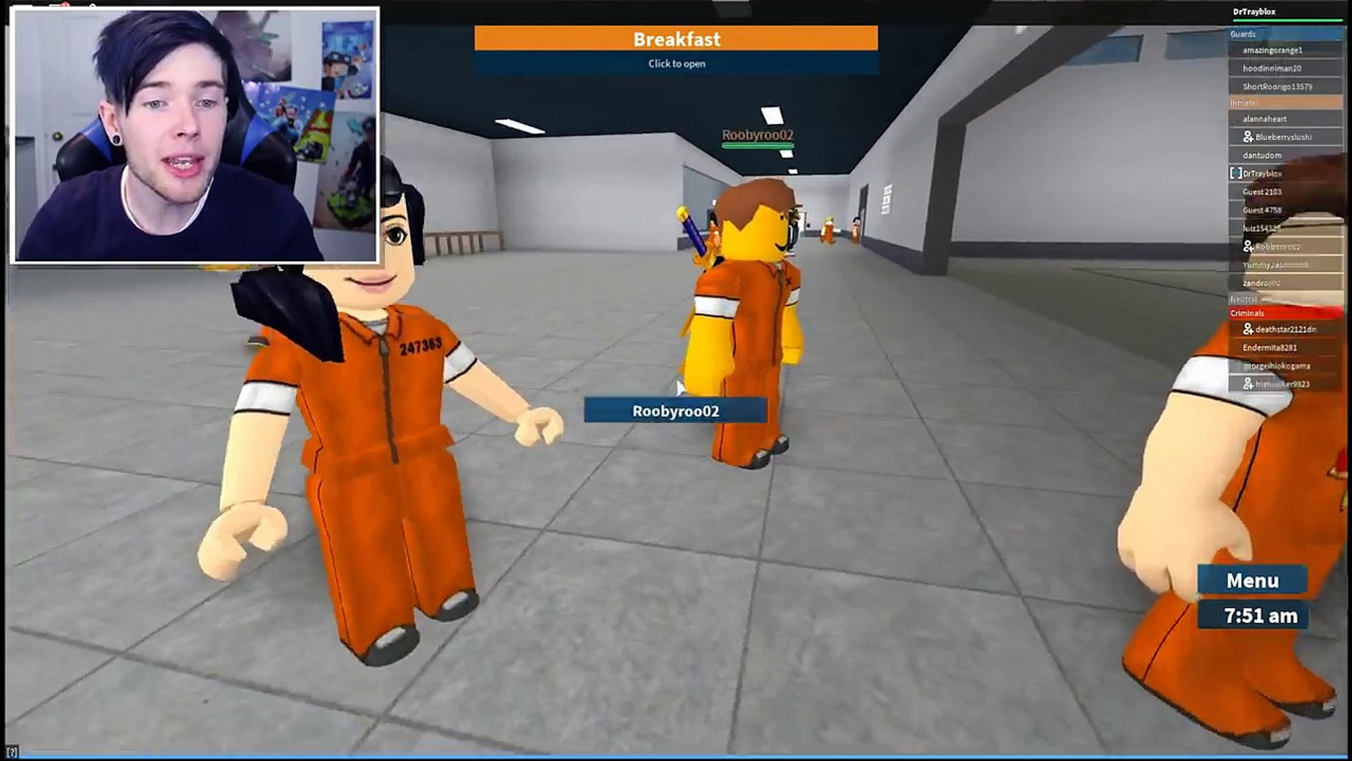 Roblox Worst Prison Guard Ever Video Dailymotion