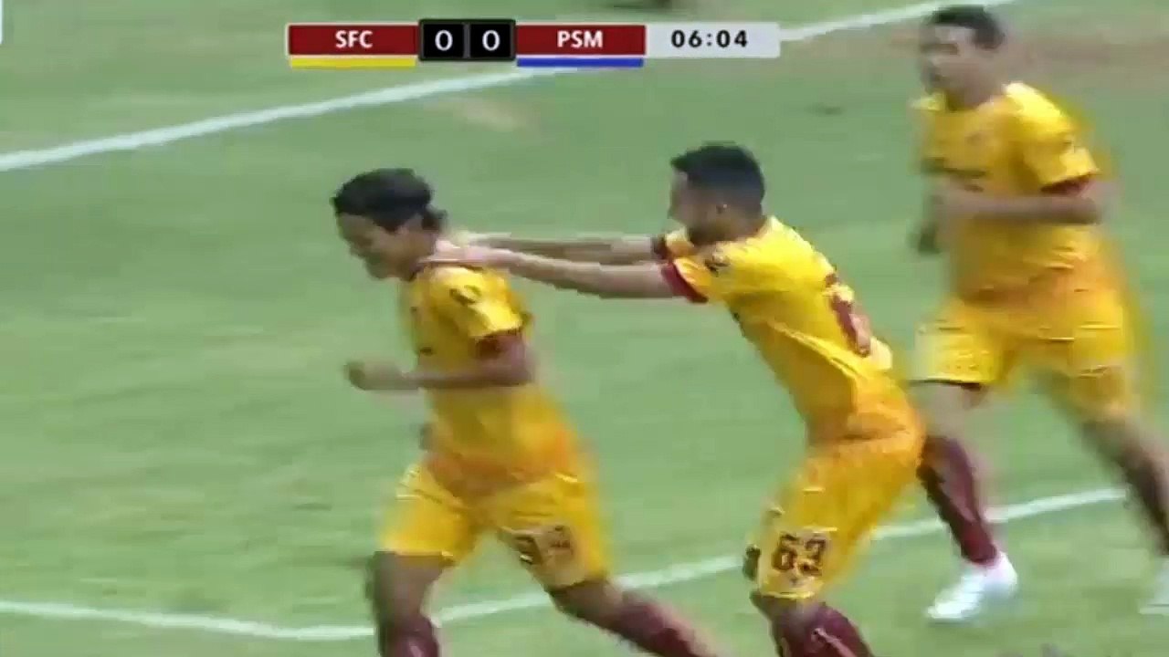Gol Pertama oleh Adam Alis, Sriwijaya FC vs PSM (3-0) || Piala Presiden 2018