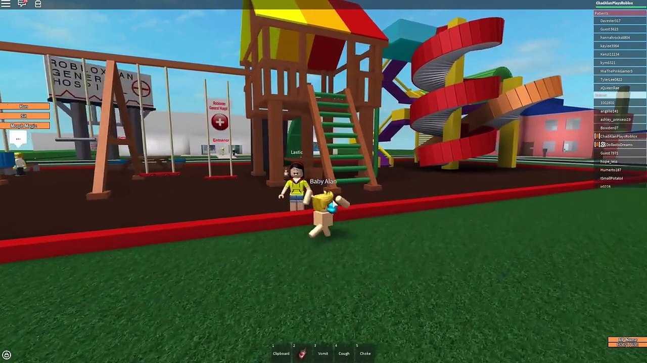 Roblox Baby Gets A Flu Shot In The Butt Robloxian Hospital Roleplay Gamer Chad Plays Video Dailymotion - baby alan roblox meep city