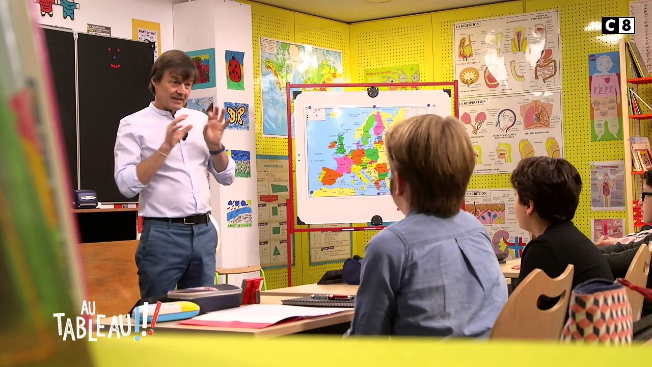 Nicolas Hulot : "On est tous dans le même bateau." - Au Tableau - C8