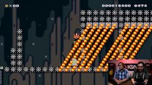 We Almost Finish One of the Hardest Super Mario Maker Levels - IGN Plays Live
