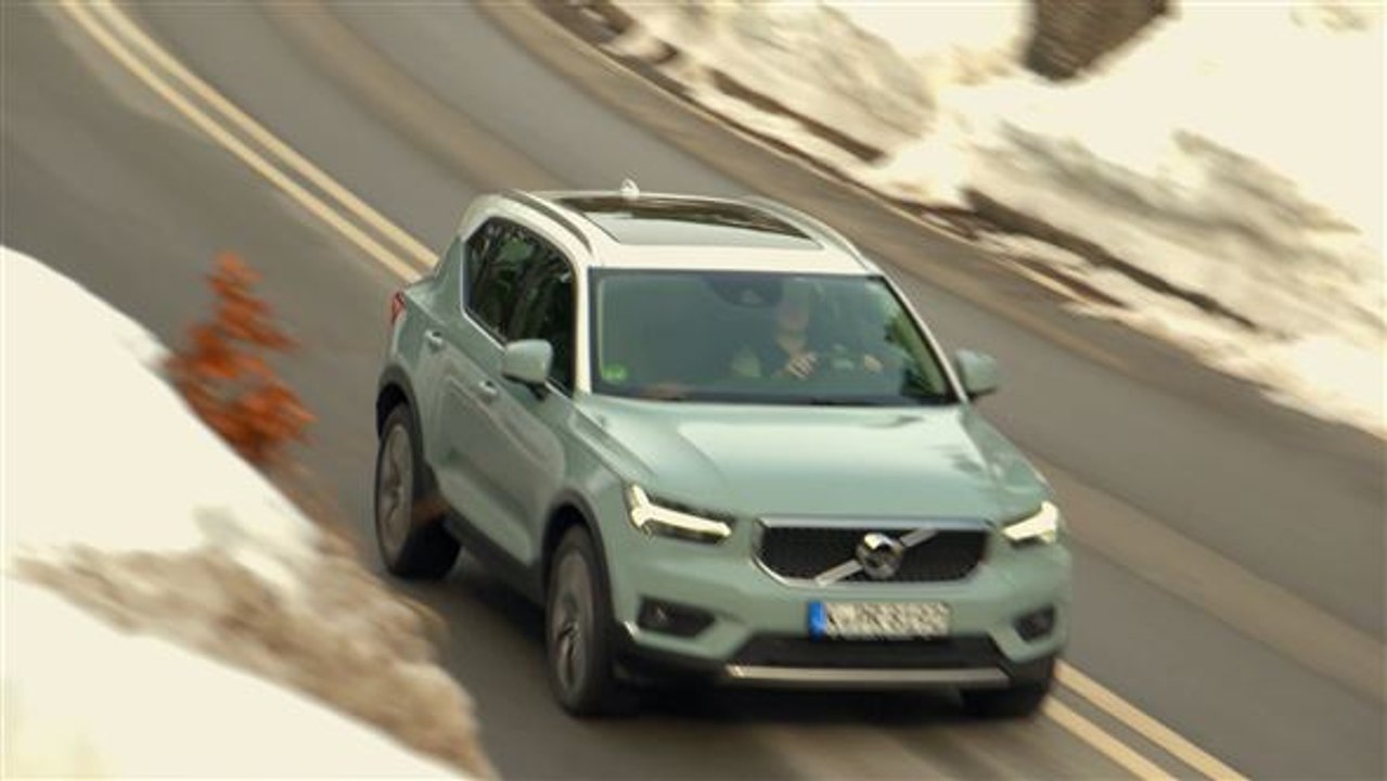 Durch Eis und Schnee: Das ist der neue Volvo XC40