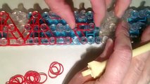 How To Make A Small Pair Of Lips - Valentines Day Kiss - Rainbow Loom, Crazy Loom, Bandaloom