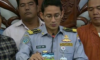 Sandiaga Temui Sopir Angkot Tanah Abang