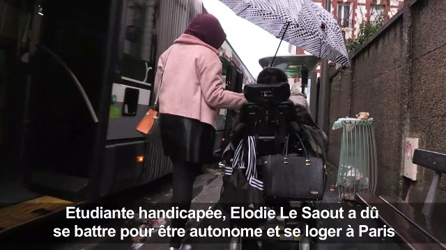 Le parcours du combattant d'une étudiante handicapée à Paris
