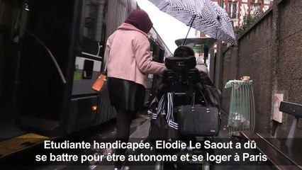 Le parcours du combattant d'une étudiante handicapée à Paris