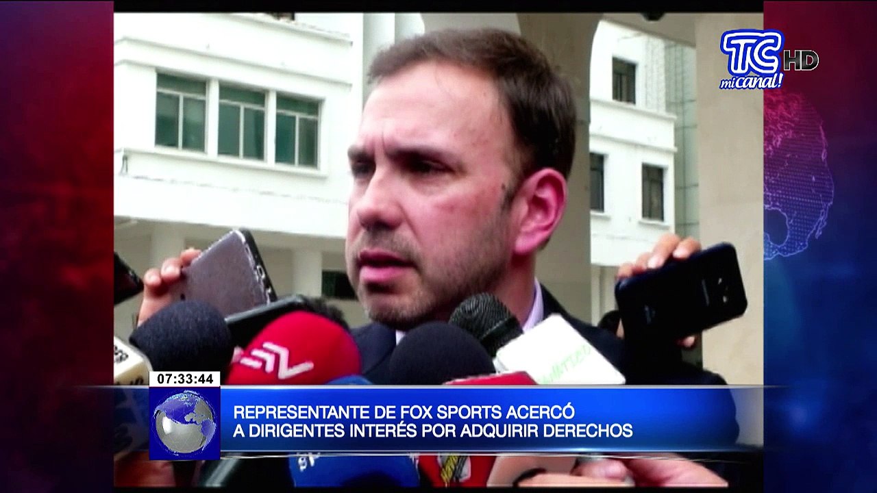 Representante de Fox Sports acercó a dirigentes interés por adquirir derechos