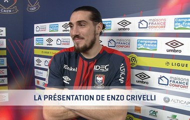 La présentation de Enzo Crivelli