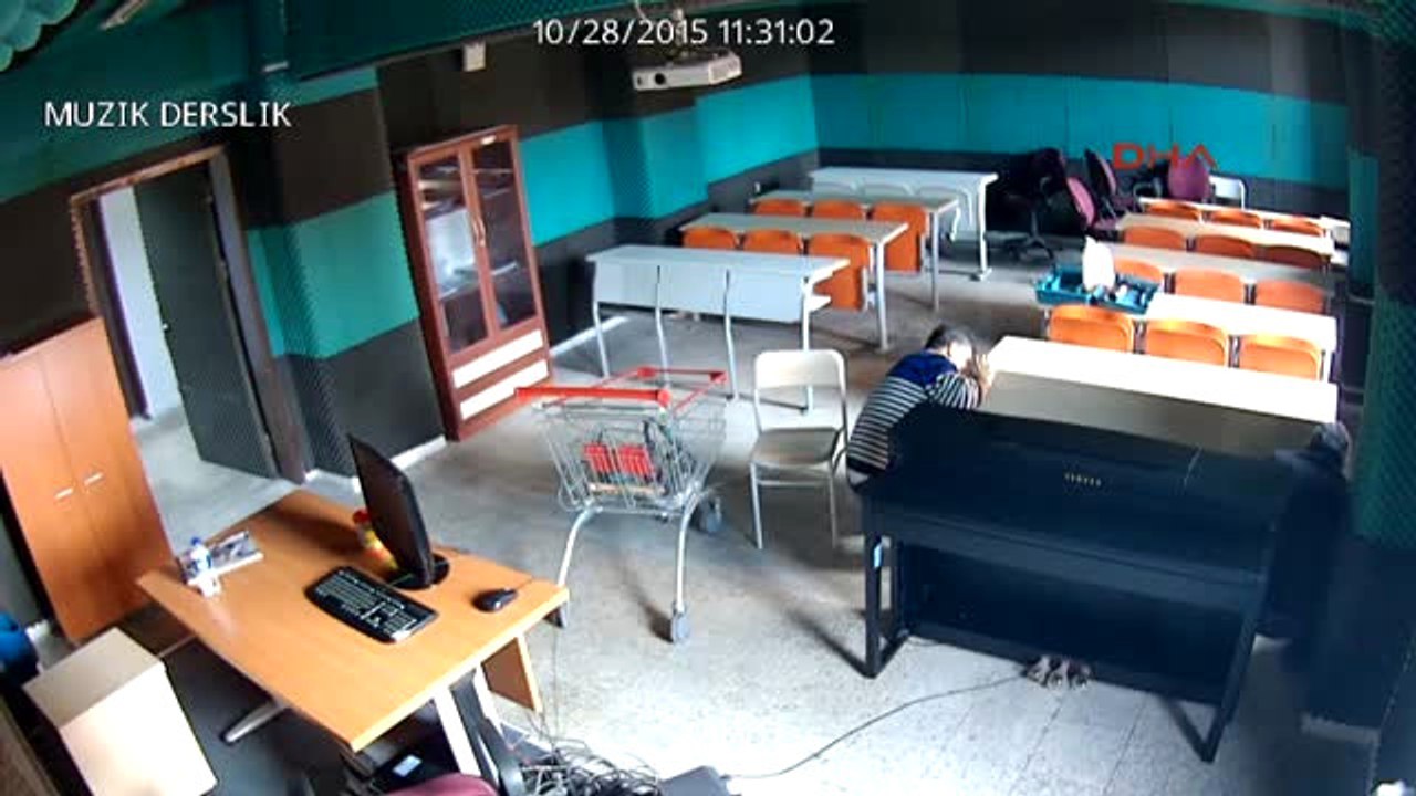 Çankırı Üniversitedeki Yangına Süngere Sıçrayan Kıvılcımlar Neden Olmuş