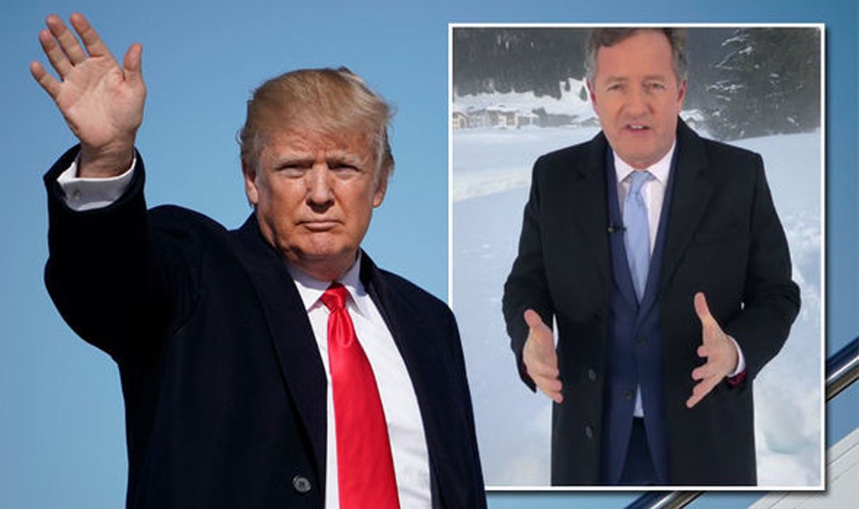 President Donald Trump Full Interview with Piers Morgan Davos 2018 43mins
