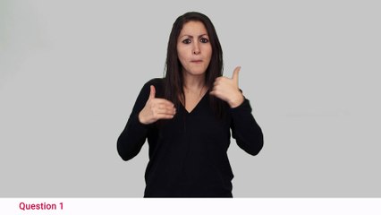 Consultation Egalité Handicap - Vidéos en LSF - La découverte et la reconnaissance du handicap  - Question 1