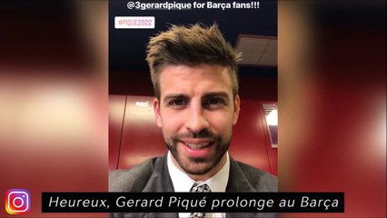 Piqué est heureux de prolonger au Barça, Mbappé s'éclate à l'entraînement du PSG