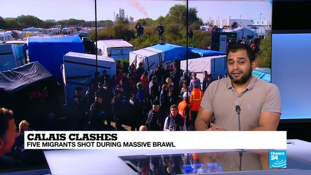 Infomigrants'' Charif Bibi reports on Calais clashes