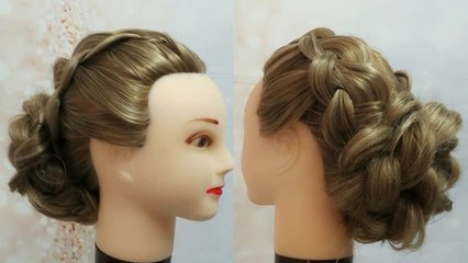 Peinado Recogido con Trenza Francesa - Belleza sin Limites