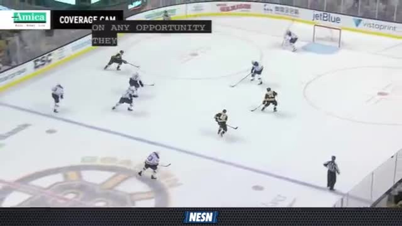 Amica Coverage Cam: Bruins Try To Capitalize On Opportunities Against Blues