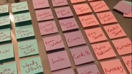 Kim Kardashian dévoile la liste de ses ennemis