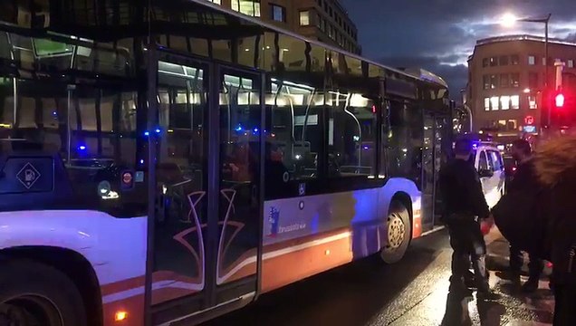 Un bus de la Stib fauche six piétons à proximité de la gare de Bruxelles-Central