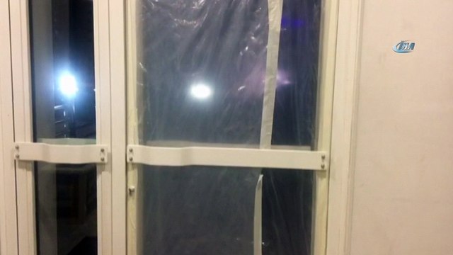 Patlamanın yaşandığı vergi dairesinde polis kuş uçurtmuyor