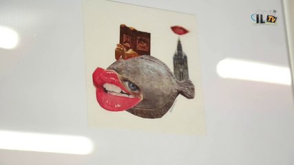 Entre collages à l'Atelier Media de Carvin !