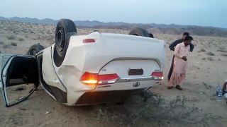 Bad Accident Toyota Corolla 2017 in pakistan