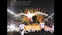 Gaviões 90__Bateria na Av Tiradentes