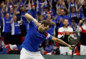 Tennis - Coupe Davis : Gasquet joue en patron et égalise !