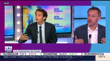 Les nominations du comex: Olivier Brandicourt et Alexandre Bompard - 02/02