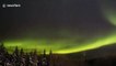 Stunning time-lapse of northern lights in Canada
