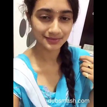 Telugu Girl Honey Chowdary DubsMash of Samanatha,AAa Movie Dialogues-vgr4c7