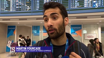 Les athlètes français arrivent en Corée du Sud