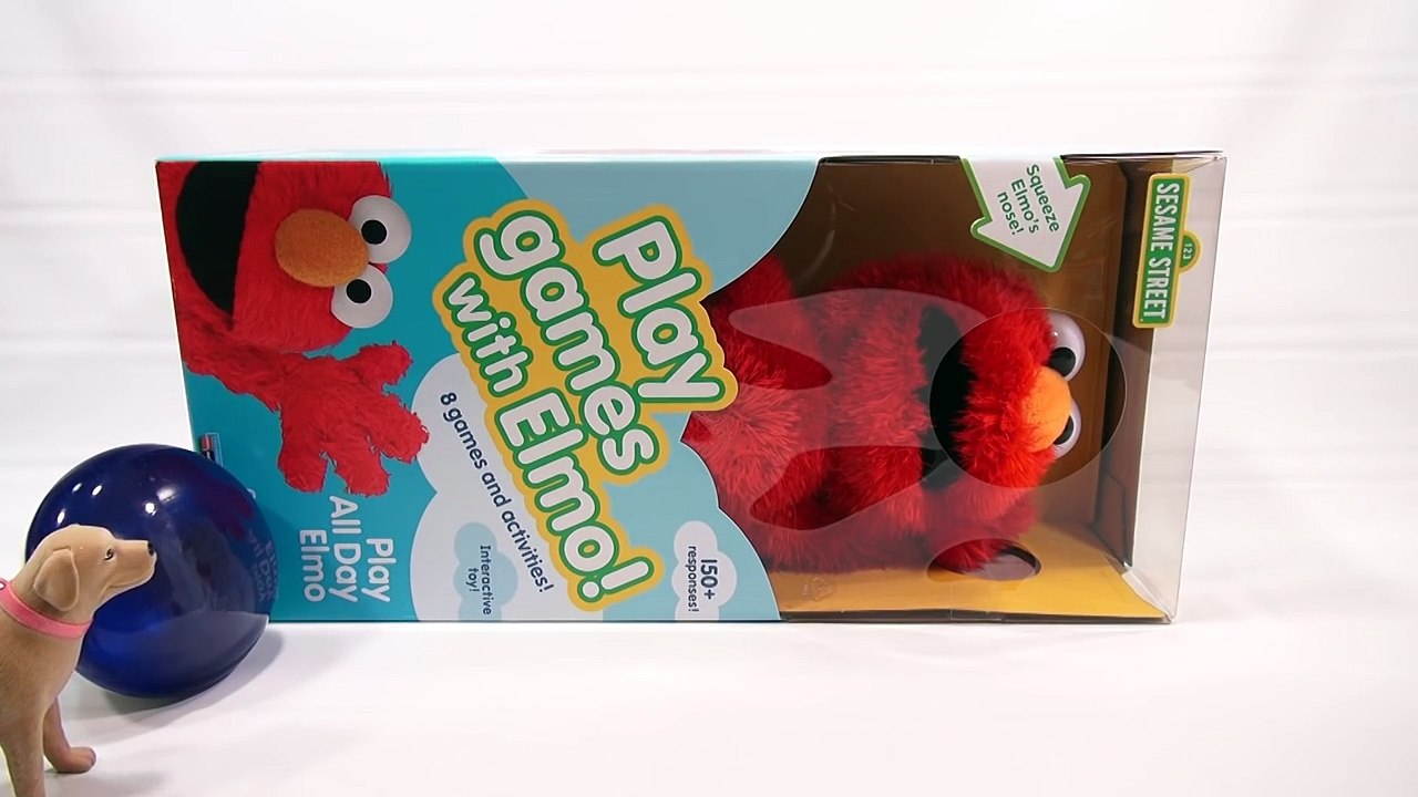 Play Games With Elmo Plush Toy