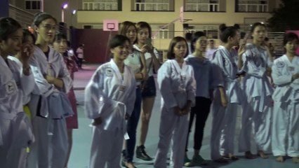 CLB Taekwondo ĐH Thăng Long thứ 5 23-6-2016 sinh nhật 7 tuổi của clb 00017
