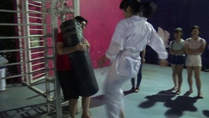 CLB Taekwondo ĐH Thăng Long thứ 5 23-6-2016 sinh nhật 7 tuổi của clb 00015