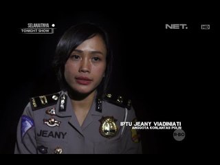 Iptu Jeany Menertibkan Truk yang Melakukan Pelanggaran di Jalan Tol