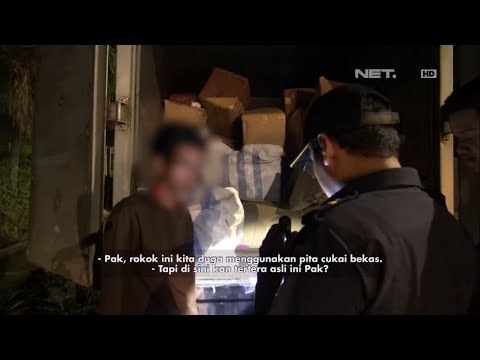 Membawa Rokok Pita Bekas Pengemudi Harus Berurusan Dengan Petugas - Customs Protection