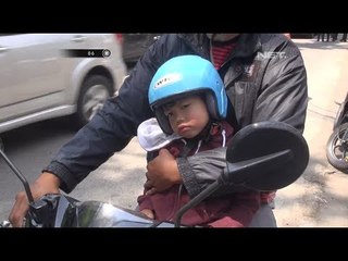 Membawa Anak & Mengantuk Saat Berkendara, Petugas Tegur Pengendara ini - 86