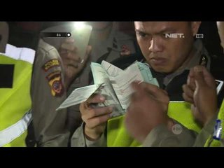 Menghindari Razia Petugas, Pria ini Putar Balik Hingga Tergelincir dari Motor - 86