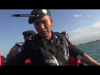 Kapal Laut Pembawa Sabu Ke Batam Terjaring Oleh Petugas - Customs Protection
