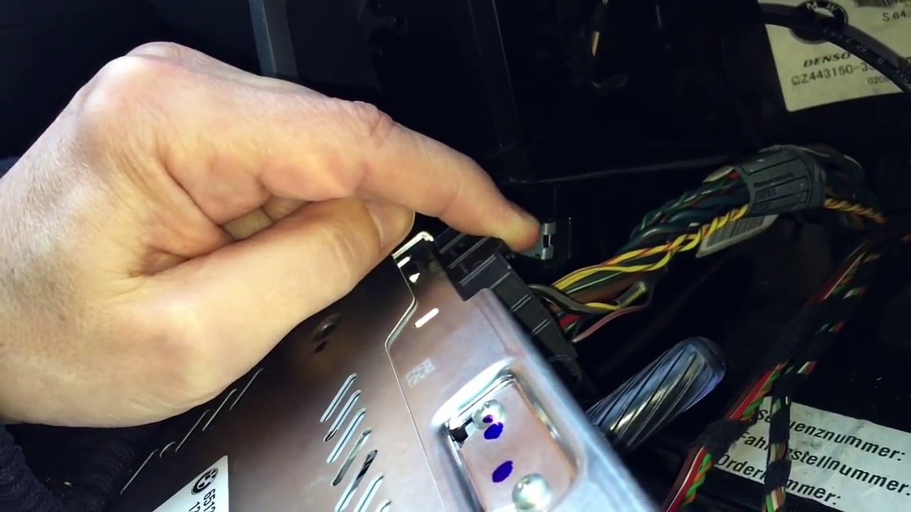 BMW professional radio Bluetooth install