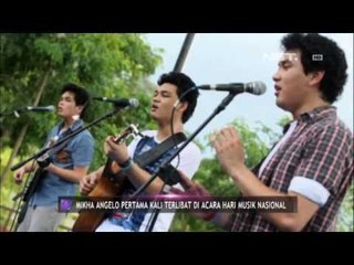 Entertainment News-Mikha Angelo pertama kali ikut acara Hari Musik Nasional