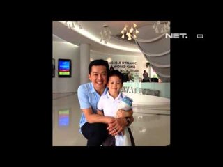 Entertainment News-Kedekatan Taufik Hidayat dengan anaknya
