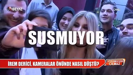 Alkolü Fazla Kaçıran İrem Derici, Etrafa Küfürler Savurdu