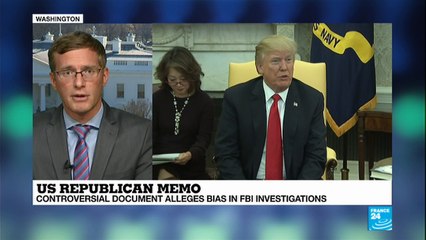 US Republican Memo: F24''s Philip Crowther reports from Washington